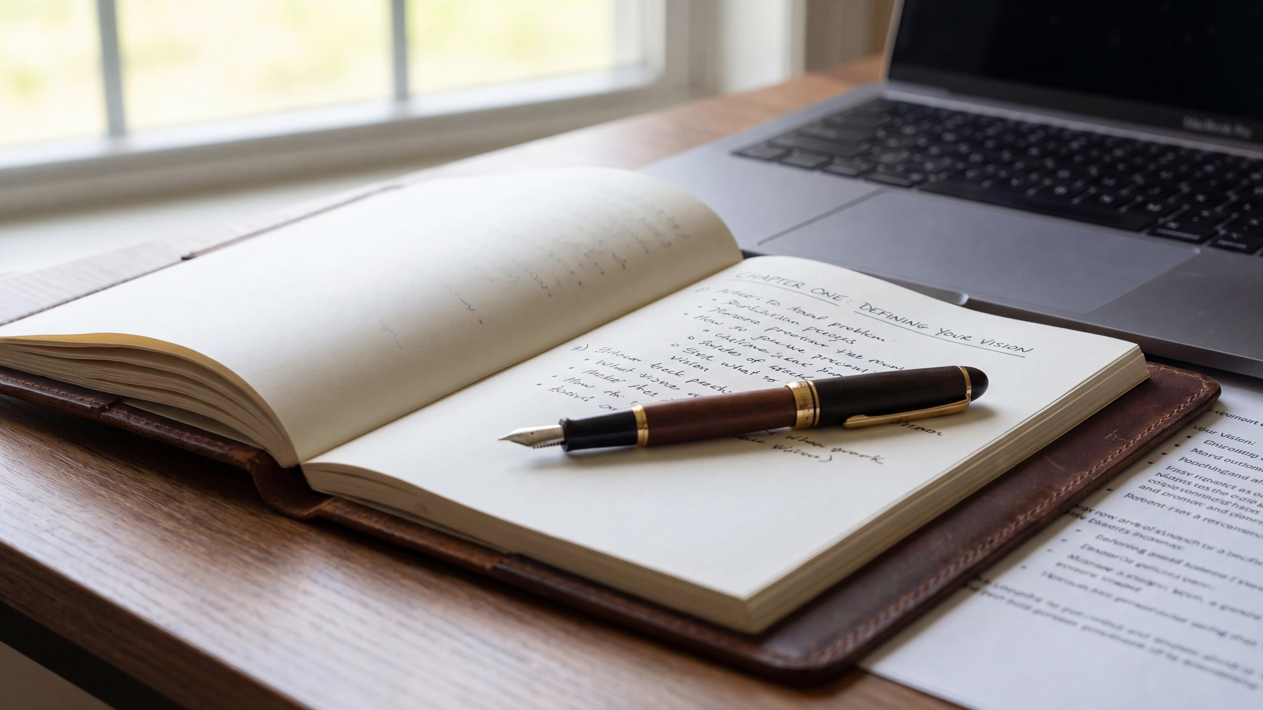How to Write Your First Chapter of a Book (4P Guide) | Built&Written